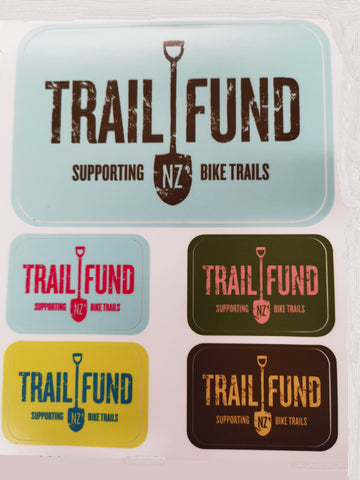 A5 2025 Trail Fund Sticker Sheet