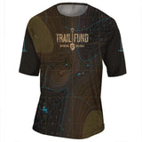 TF Short Sleeve Men's Riding Top "Topographic"