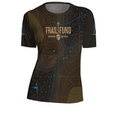 TF Short Sleeve Women's Riding Top "Topographic"