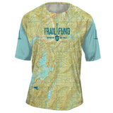 TF Short Sleeve Men's Riding Top "Topographic"