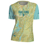 TF Short Sleeve Women's Riding Top "Topographic"
