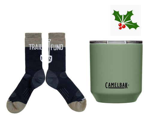 Xmas Bundle. Trail Fund Merino Socks & TF Insulated Cup