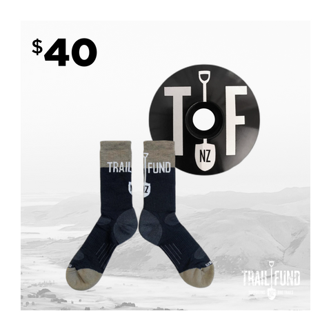 $40 bundle - TF Stem cap and TF merino socks